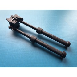 Bipied tactique picatinny en aluminium sur rotule à dégagement rapide