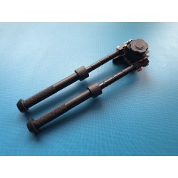 Bipied tactique picatinny en aluminium sur rotule à dégagement rapide