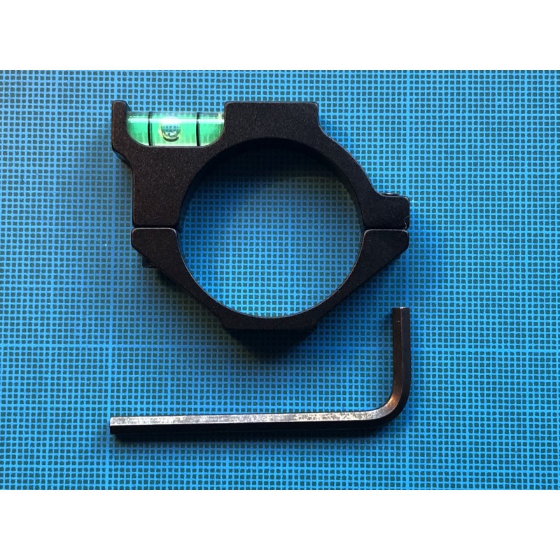 Collier avec niveau à bulle, diamètre 30 mm, en aluminium