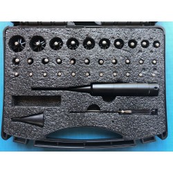 Collimateur laser universel – 32 adaptateurs (.159 à .998 / 4,0 à 25,3 mm)