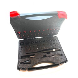 Collimateur laser universel – 32 adaptateurs (.159 à .998 / 4,0 à 25,3 mm)