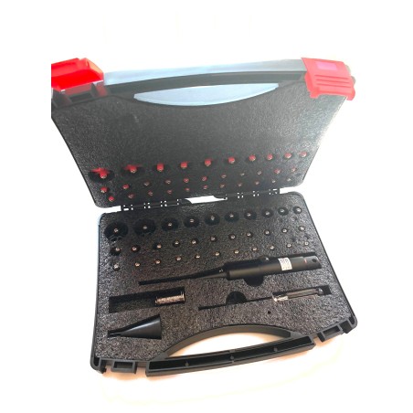 Collimateur laser universel – 32 adaptateurs (.159 à .998 / 4,0 à 25,3 mm)
