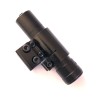 Viseur laser rouge avec collier en aluminium, compatible rail 11mm et rail picatinny 20 mm