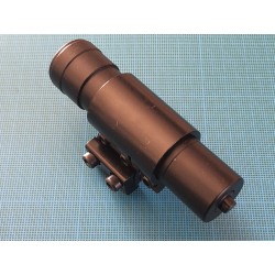Viseur laser rouge avec collier en aluminium, compatible rail 11mm et rail picatinny 20 mm