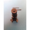 Viseur laser rouge avec collier en aluminium, compatible rail 11mm et rail picatinny 20 mm