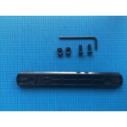 Rail picatinny: M-LOK 13, aluminium à bords arrondis