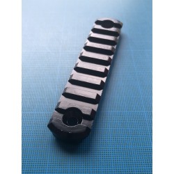 Rail picatinny: M-LOK 9, aluminium à bords arrondis