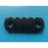 Rail picatinny: M-LOK 5, aluminium à bords arrondis
