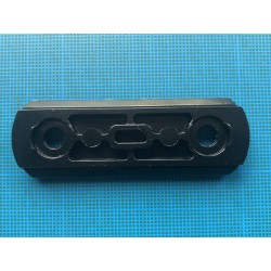 Rail picatinny: M-LOK 5, aluminium à bords arrondis