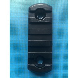 Rail picatinny: M-LOK 5, aluminium à bords arrondis