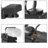 Point rouge:  Viseur tactique – 4 réticules – 5 niveaux de luminosité – Rail picatinny standard