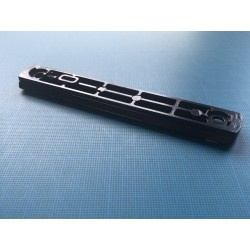 Rail picatinny: M-LOK 11, aluminium à bords arrondis
