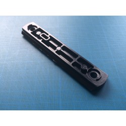 Rail picatinny: M-LOK 9, aluminium à bords arrondis