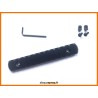 Rail picatinny: M-LOK 13, aluminium à bords arrondis