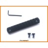 Rail picatinny: M-LOK 11, aluminium à bords arrondis
