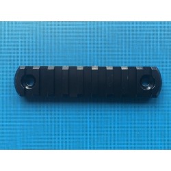Rail picatinny: M-LOK 9, aluminium à bords arrondis