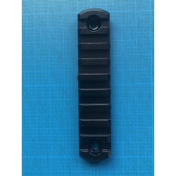 Rail picatinny: M-LOK 9, aluminium à bords arrondis