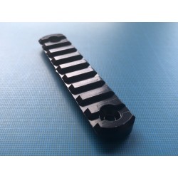 Rail picatinny: M-LOK 9, aluminium à bords arrondis