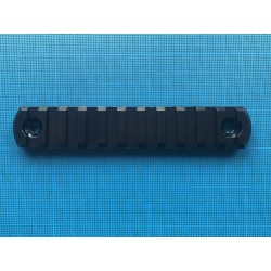 Rail picatinny: M-LOK 11, aluminium à bords arrondis