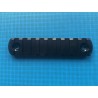 Rail picatinny: M-LOK 9, aluminium à bords arrondis
