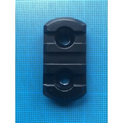 Rail picatinny: M-LOK 3, aluminium à bords arrondis