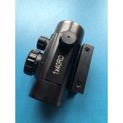 Point rouge: 1*40, réticule vert et rouge - Aluminium - Rail picatinny standard