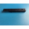 Rail picatinny: Adaptateur de rail de 11 mm à 20 mm, de type queue d'aronde, 155 mm, aluminium