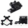 Rail picatinny: Adaptateur universel de canon pour montage tactique, rail 20mm. Aluminium.