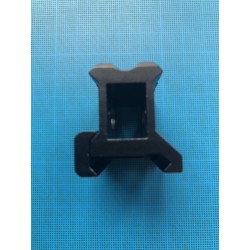 Rail picatinny: Réhausse picatinny 3 slots, aluminium
