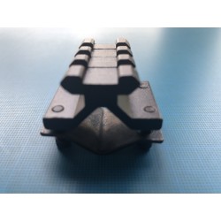 Rail picatinny: Adaptateur universel de canon pour montage tactique, rail 20mm. Aluminium.
