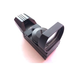 Point rouge:  Viseur tactique – 4 réticules – 5 niveaux de luminosité – Rail picatinny standard