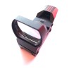 Point rouge:  Viseur tactique – 4 réticules – 5 niveaux de luminosité – Rail picatinny standard
