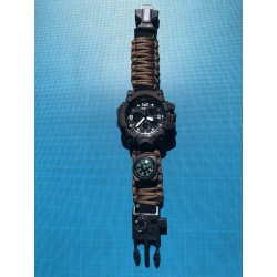 Montre tactique: couleur brun camouflage