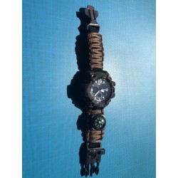 Montre tactique: couleur brun camouflage