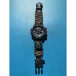 Montre tactique: couleur vert camouflage