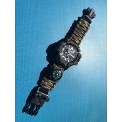 Montre tactique: couleur vert camouflage