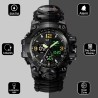 Montre tactique: couleur vert