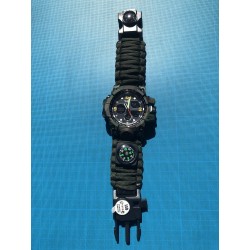 Montre tactique: couleur vert
