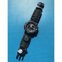 Montre tactique: couleur vert