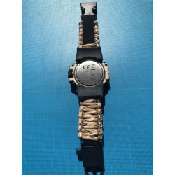 Montre tactique: couleur kaki camouflage