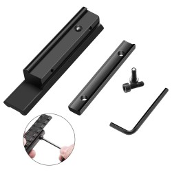 Adaptateur de rail tactique de 11mm à 21m - Aluminium
