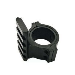 Collier de montage Picatinny aluminium pour lunette de diamètre 30 mm et adaptateur 25.4 mm – Neuf