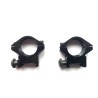 Colliers de montage lunette NON REHAUSSE Ø25.4mm / rail 20mm weaver et picatinny