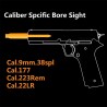 Laser de réglage pour carabine .22 LR et carabine à plomb 5,5 mm