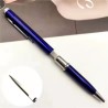 Stylo ouvre-lettres  lame en acier inoxydable - Couleur BLEU