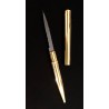 Stylo ouvre-lettres  lame en acier inoxydable - Couleur ROUGE