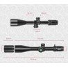 Lunette de tir Diana 6-24x50 FFP Longue Distance – Colliers 22 mm inclus