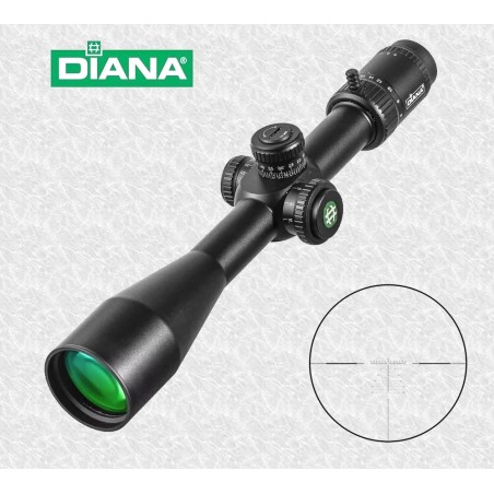 Lunette de tir Diana 6-24x50 FFP Longue Distance – Colliers 22 mm inclus