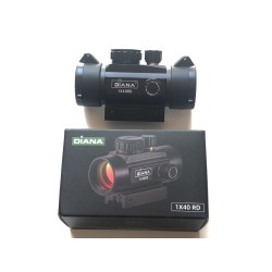 Red dot Diana 1X40 RD point rouge et vert pour rail de 11 et 20 mm