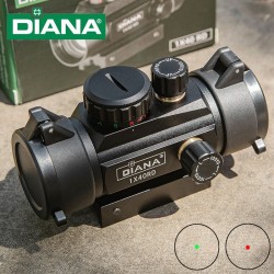 Red dot Diana 1X40 RD point rouge et vert pour rail de 11 et 20 mm